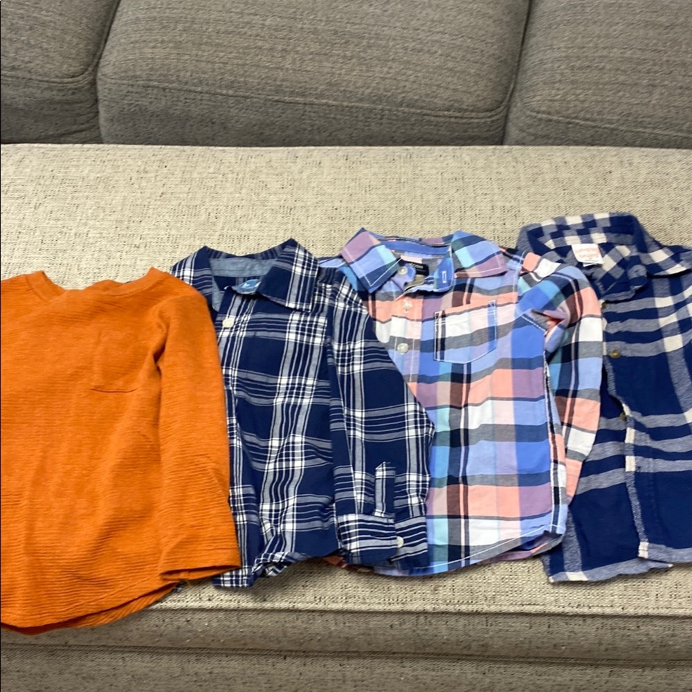 4 3T dress shirts
